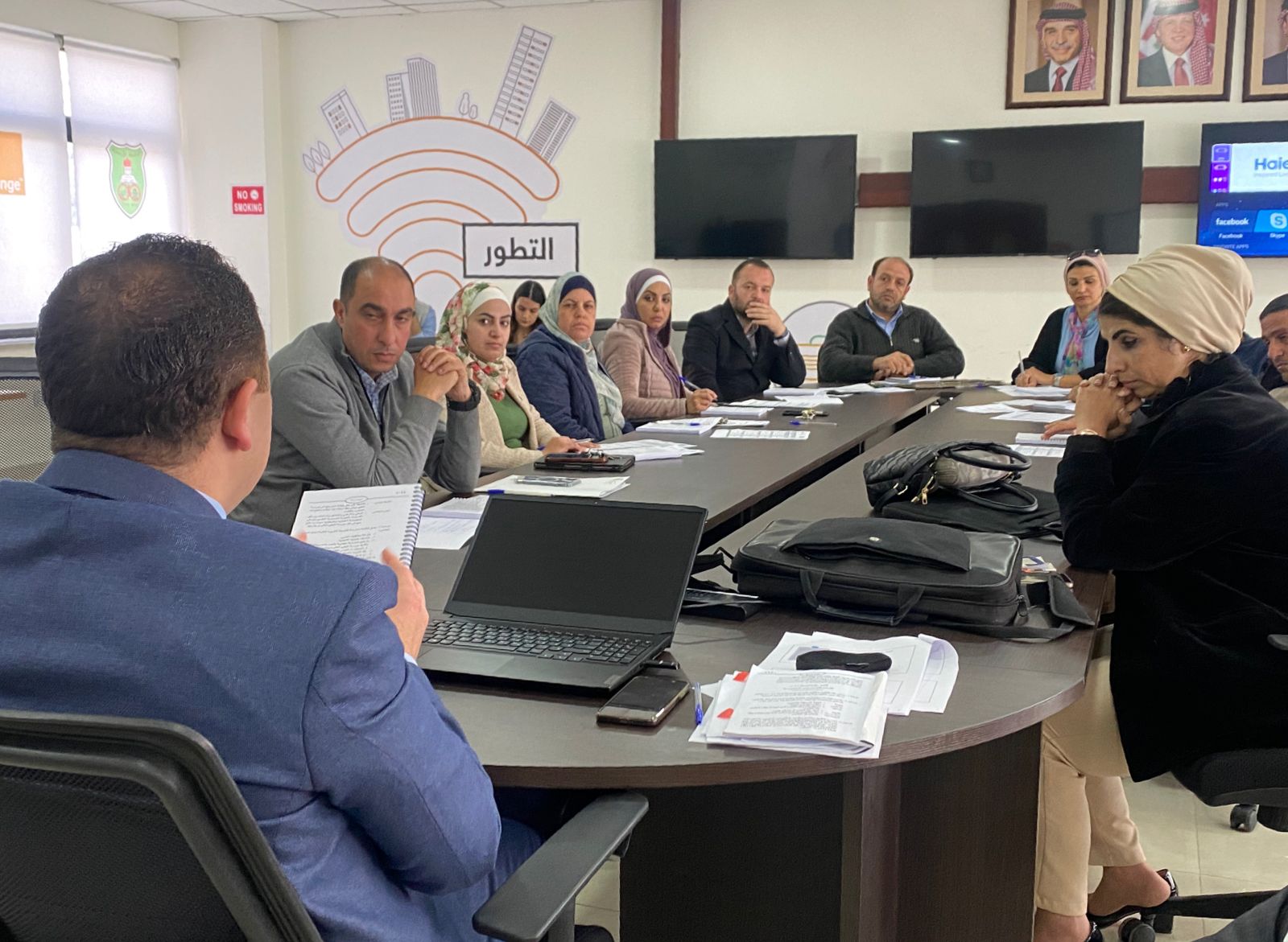 تدريب كوادر عمادة شؤون الطلبة